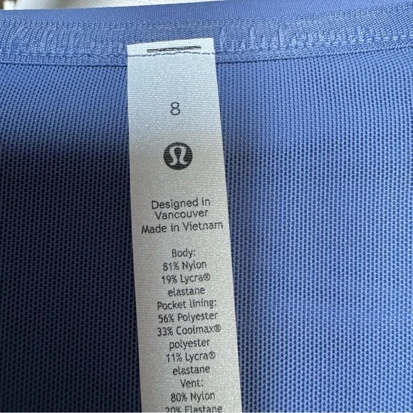 lululemon athletica Blue Define Hooded Jacket - Picture 11 of 11